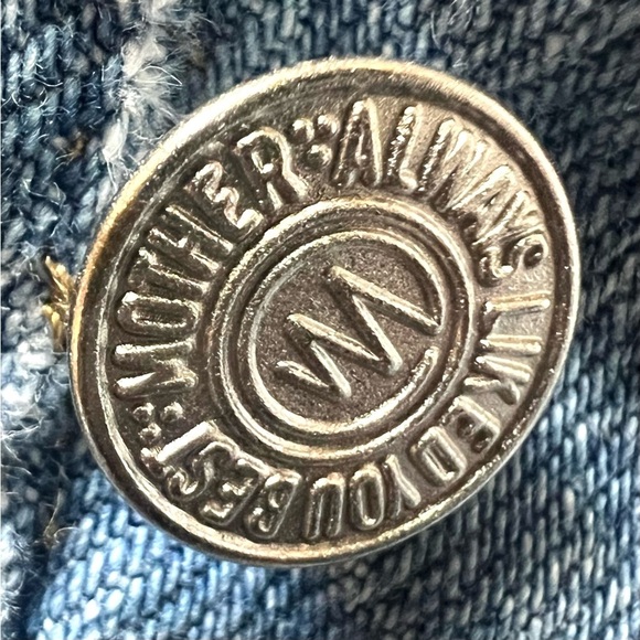 Mother Superior The Tomcat The Confession Distressed Button Fly Straight Jean 30 - Picture 9 of 16